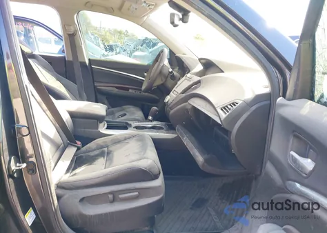 2014 Acura Mdx Technology Package from USA, damaged, VIN 5FRYD4H42EB032025